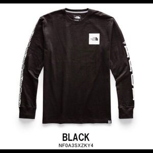 BNWT The north face retro rage tee long sleeve L